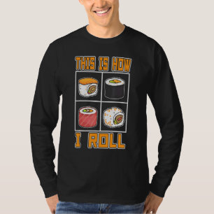 T-shirt Sushi Sashimi Sushi Japon Sushibar Thon de cuisine