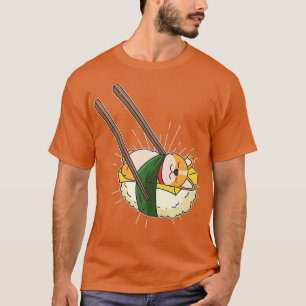 T-shirt Sushi Shiba Inu Chien japonais Japon Sushi