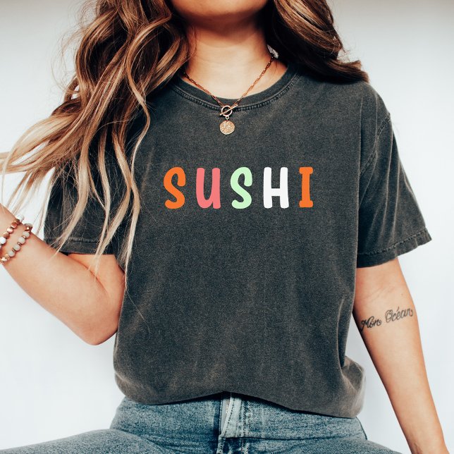 T-shirt Sushi, Sushi Moderne, Sushi, Sushi Drôle (Créateur téléchargé)