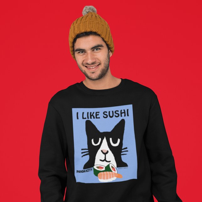 T-shirt SUSHI, T-shirts TUXEDO Panda Kitty (Créateur téléchargé)
