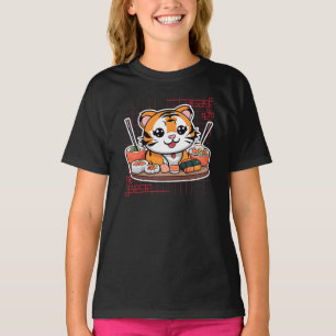 T-shirt Sushi Tiger Servi