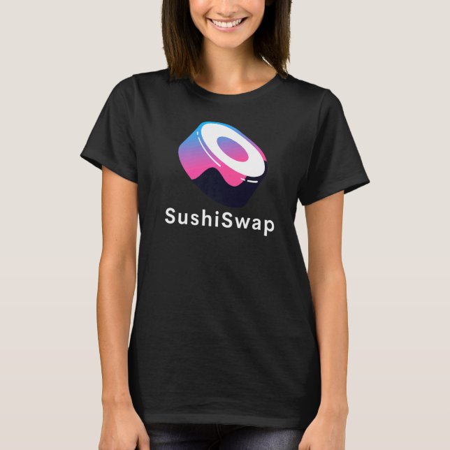 T-shirt Sushiswap Token Crypto Ethereum Dex Defi Sushi Cry (Devant)