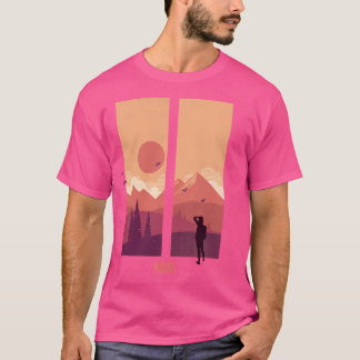 T-shirt Suspendre le manche de baseball