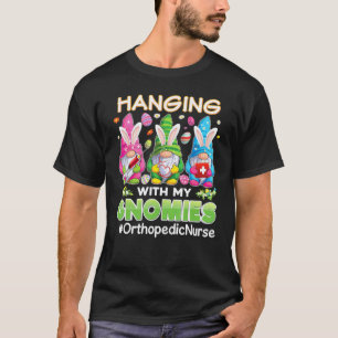 T-shirt Suspendu avec mes nains Nain infirmière orthopédiq