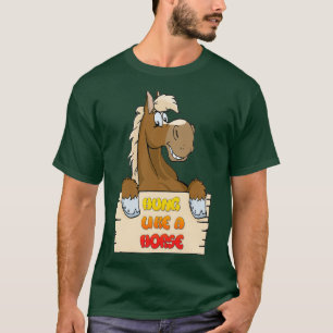 T-shirt Suspendu comme un cheval 1