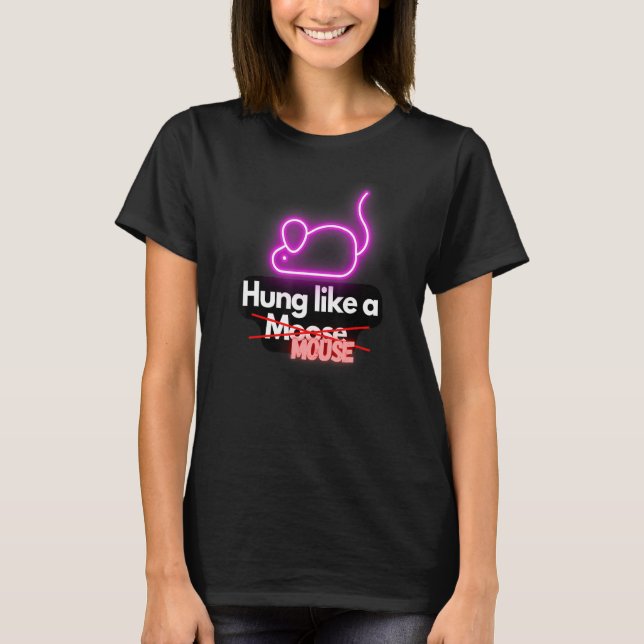 T-shirt Suspendu comme une souris (Devant)