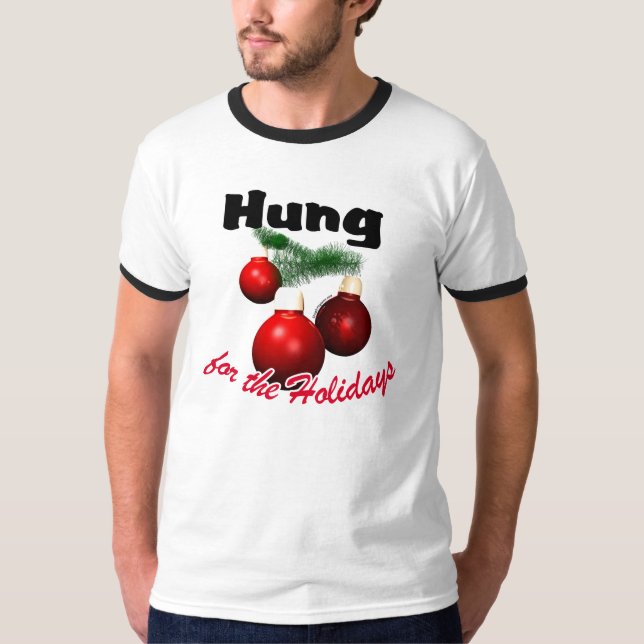 T-shirt Suspendu pour les fêtes (Devant)