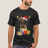 Sussex Spaniel Dog Reindeer Santa Hat Chiens Pajam