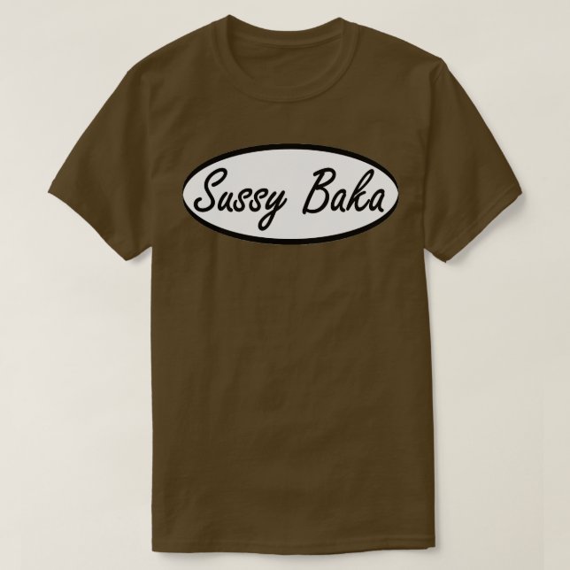 T-shirt sussy baka (Design devant)