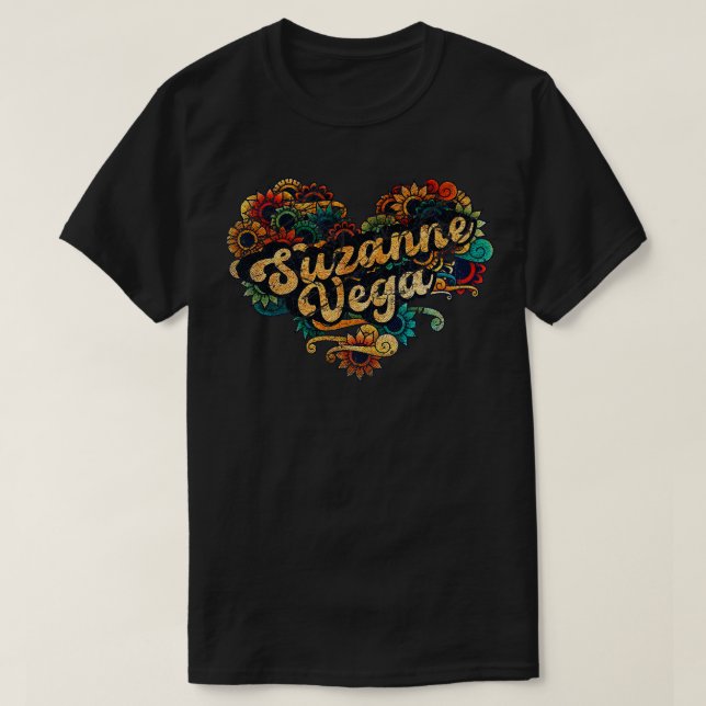 T-shirt Suzanne Vega (Design devant)