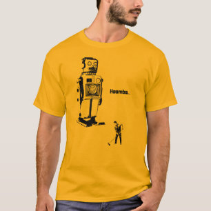 T-shirt Suzerains de robot ! ! ! Maintenant vous nettoyez