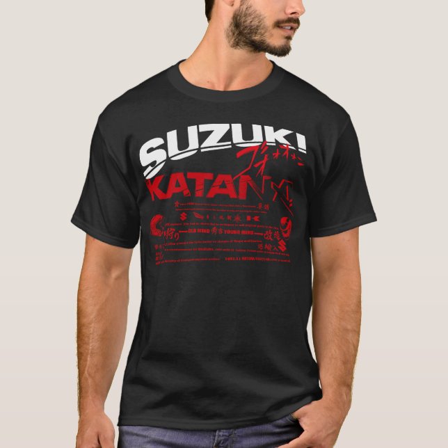 T-shirt Suzuki_Katana_Double-sided Tシャツ (Devant)