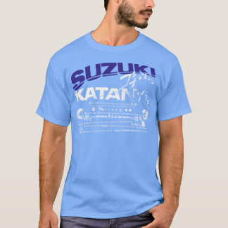 T-shirt suzuki katana logo Dblue