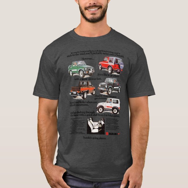 T-SHIRT SUZUKI SAMURAI (Devant)
