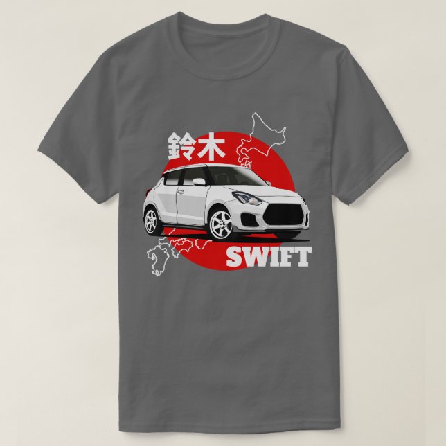 T-shirt Suzuki Swift 6e génération (Design devant)
