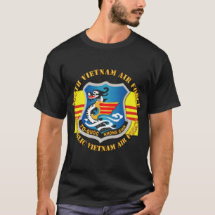 T-shirt SVAF - South Vietnam Air Force w Flag Tx