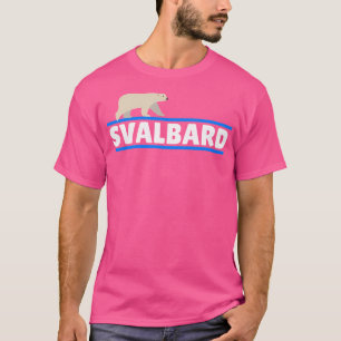 T-shirt Svalbard Norvège Montagnes Ours polaires Aurora Ic