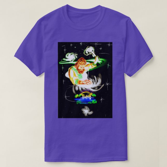 T-shirt Svarog l'allpère slave et créateur T (Design devant)