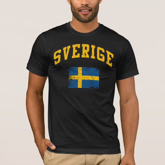 T-shirt Sverige (Devant)