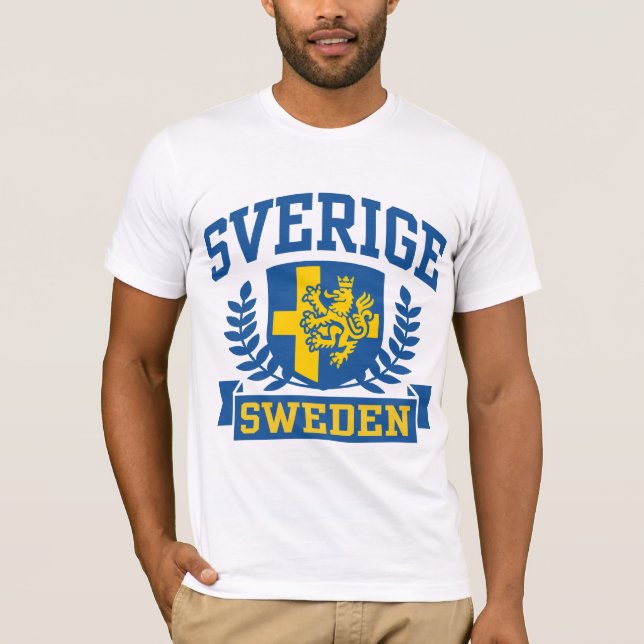 T-shirt Sverige (Devant)