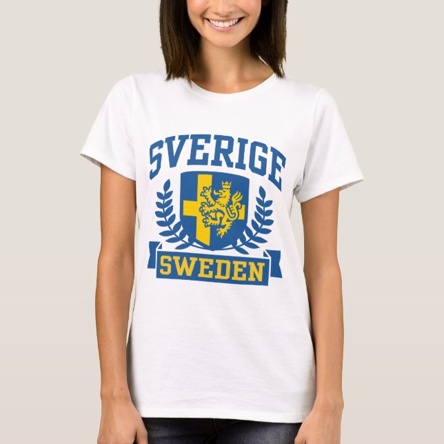 T-shirt Sverige (Devant)