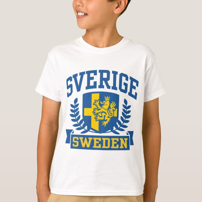 T-shirt Sverige (Devant)
