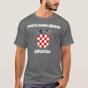 T-shirt Sveti Ivan Zelina, Croatie avec armoiries