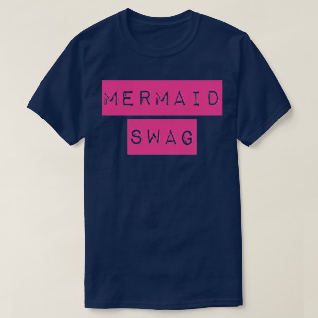 T-shirt Swag de sirène (Design devant)