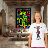 Swagger limite du ciel : Design de girafe tendance