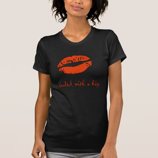 T-shirt SWAK ! - noir femelle adapté (Devant)