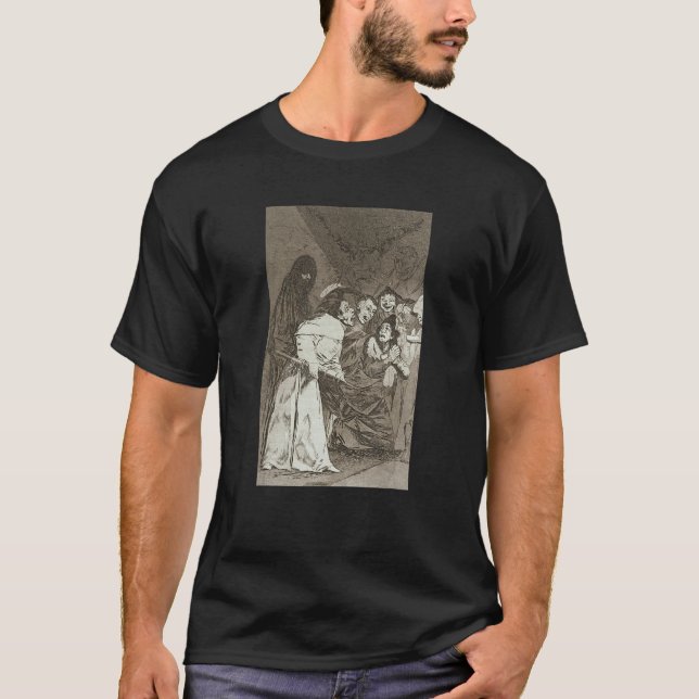 T-shirt Swallow It Dog Francisco Goya (Devant)