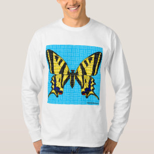 T-shirt Swallowtail (blanc) - Chemise à manches longues po