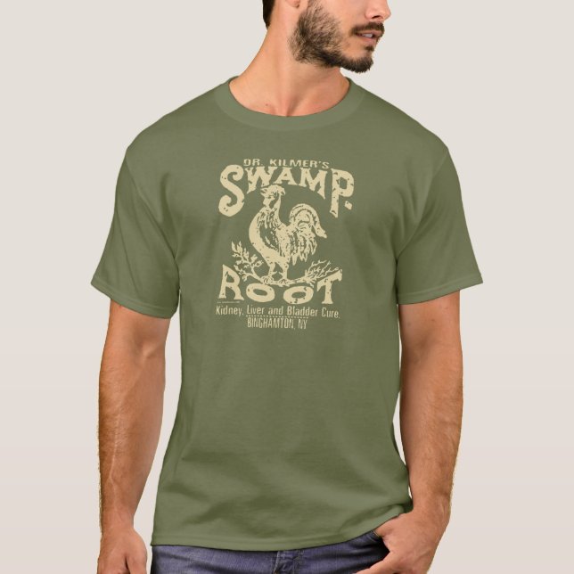 T-shirt SWAMP -ROOT Binghamton, NY (Devant)