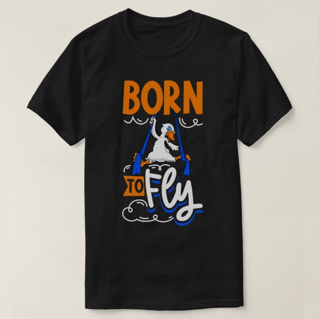 T-shirt Swan à Aerial Silks (Design devant)