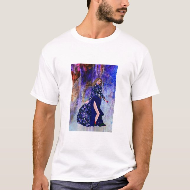 T-shirt Swan in LeeMariie's creative designs (Devant)