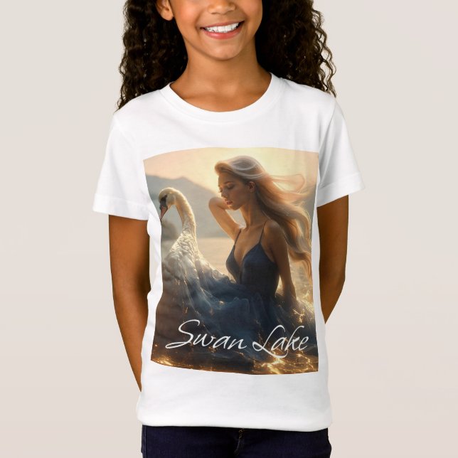 T-Shirt SWAN LAKE - BALLET & DANCE -  (Devant)