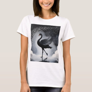 T-shirt Swan Starlight