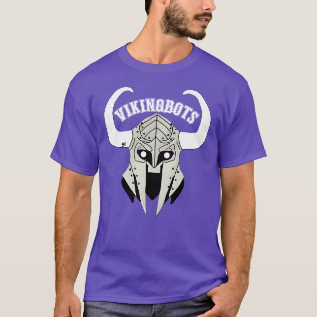 T-Shirt Swan Valley VikingBots pour hommes – Logo  (Devant)