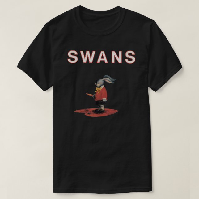 T-shirt Swans Essential T Shirt cadeau, pour hommes femmes (Design devant)