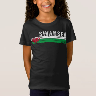 T-Shirt Swansea Wales Charme côtier