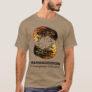 T-shirt Swarmageddon - émergence de cigales de couvée II