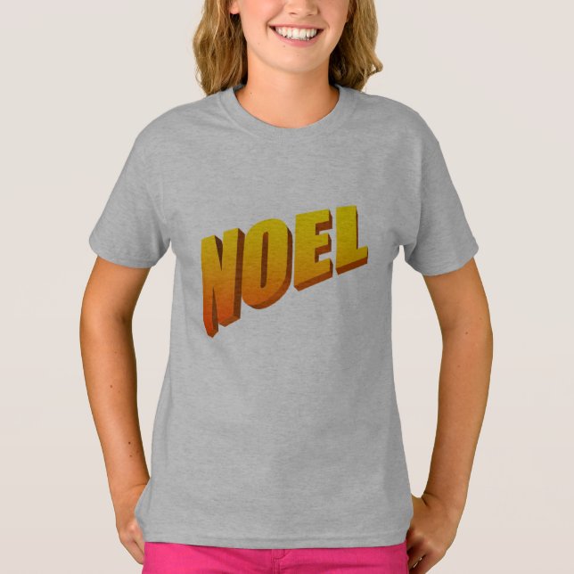 T-SHIRT SWEAT-SHIRT   HANES  NOEL (Devant)