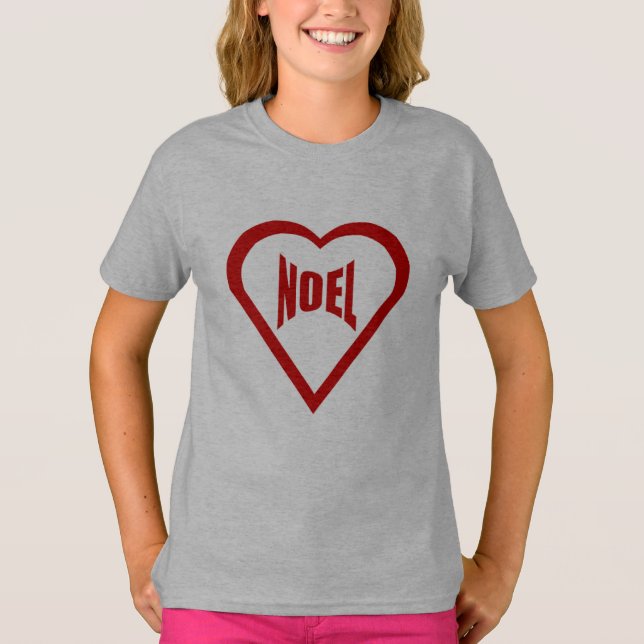 T-SHIRT SWEAT-SHIRT   HANES  NOEL (Devant)
