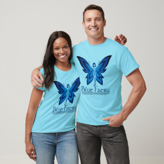T-shirt Sweat-shirt homme raglan Blue Faery