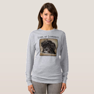 T-shirt Sweat-shirt pour femmes Schnoodle Chien