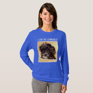 T-shirt Sweat-shirt pour femmes Schnoodle Chien