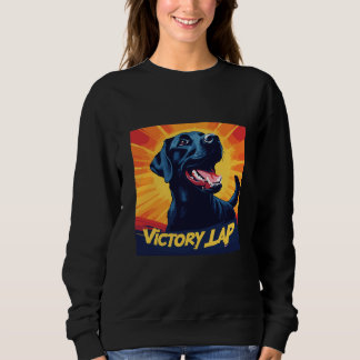 T-shirt Sweat Victory Lap Labrador Noir - Amoureux