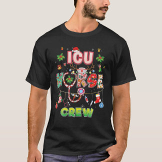 T-shirt Sweater de Noël de l'équipe infirmière de l'ICU de