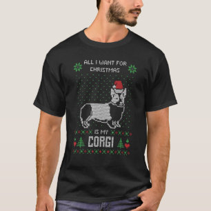 T-shirt Sweater Design Vilain Tout Ce Que Je Veux Pour Noë