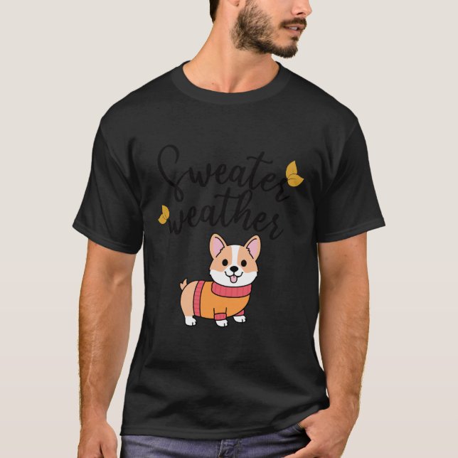T-shirt Sweather Corgi (Devant)